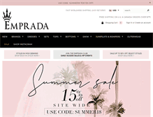 Tablet Screenshot of emprada.com